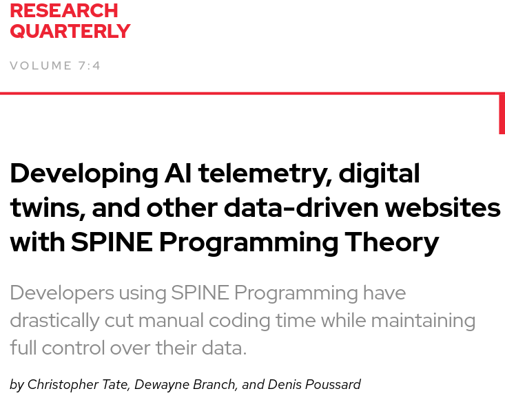 SPINE Programming Theory in Red Hat Research Quarterly magazine