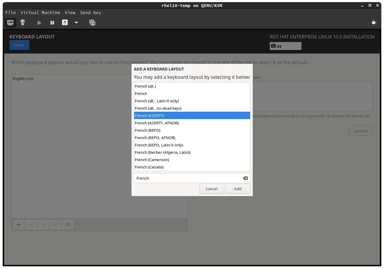 Add a new keyboard layout for 